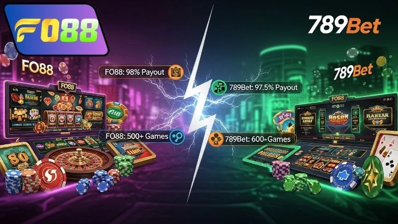 So sánh Fo88 và 789BET về giao diện và trải nghiệm người dùng